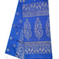 Pure Handloom Royal Blue Soft Silk Saree with Antique Gold Zari Work