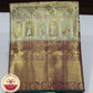 4D with Purple, Teal Blue, Gold and Rani Color Meenakari Kanjivaram Pure Silk Saree