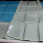 Sky Blue & Pearl White Pure Silk Handloom Saree with Rich Self Weaving