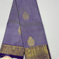 Lavender with Purple Color 16 Butta Kanjivaram Pure Silk Saree