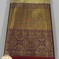 Rich Gold & Royal Purple Bridal Pure Kanjivaram Handloom Silk Saree