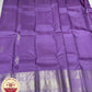 Barbie Purple with Silver Color Kanjivaram Pure Silk Saree