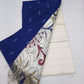 Classic Royal Blue Cotton Silk Salwar Suit with Kalamkari Dupatta – 3PC Dress Material