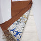 Elegant Rust Brown Cotton Silk Salwar Suit with Kalamkari Dupatta – 3PC Dress Material