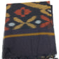 Cotton Silk Pochampally Saree in Deep Navy Blue with Traditional Ikat Pallu