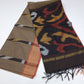 Cotton Silk Pochampally Ikat Saree in Ash Grey with Designer Black Pallu