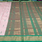 Kalyani Cotton Saree in Baby Pink with Emerald Green Zari Woven Pallu