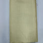 Elegant Ivory Cream Linen Tissue Saree with Maroon Designer Blouse & Golden Zari Border