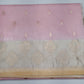 Elegant Baby Pink Banarasi Silk Saree with Silver-Gold Zari Floral Border