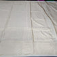 Designer Satin Silk Saree – Pearl Ivory with Self Gold Zari Weaving