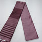 Premium Raw Silk Saree – Dusty Lavender with Deep Mauve Striped Pallu