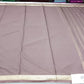 Mysore Silk Saree in Mocha Brown with Gold Zari Border & Self Striped Pallu