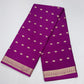 Royal Orchid Purple Mysore Silk Saree with Antique Gold Zari Butta & Traditional Border