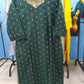 Elegant Bottle Green Printed Co-Ord Set for Women | Ready-to-Wear Ethnic Wear
