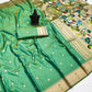 Emerald Green Paithani Silk Saree