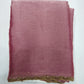 Graceful Blush Pink Space Silk Jimmy Choo Saree with Antique Gold Designer Border
