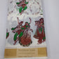 Traditional Kerala Cotton Saree with Folk Dance Print & Golden Kasavu Border