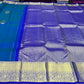 Dual Tone Saree – Royal Blue & Peacock Blue with Rich Zari Pallu