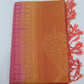 Pure Handloom Dual Tone Soft Silk Saree – Mustard Gold & Candy Pink with Broad Contrast Border