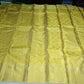 Pure Handloom Kanjivaram Silk Bridal Saree in Rich Antique Gold with All-Over Geometric Zari Weave & Paisley Pallu