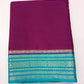Berry Magenta & Turquoise Blue with Antique Gold Zari