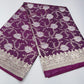Dual-Shade Plum Purple & Magenta Banarasi Silk Saree with Silver and Gold Zari