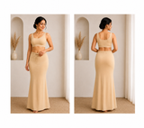 Lycra Saree Shapewear – Skin Beige - L/XL