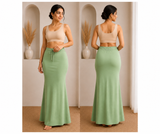 Lycra Saree Shapewear – Sage Green