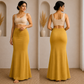 Lycra Saree Shapewear – Mustard Yellow L/XL