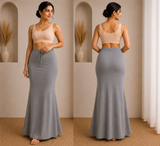 Lycra Saree Shapewear – Grey L/XL