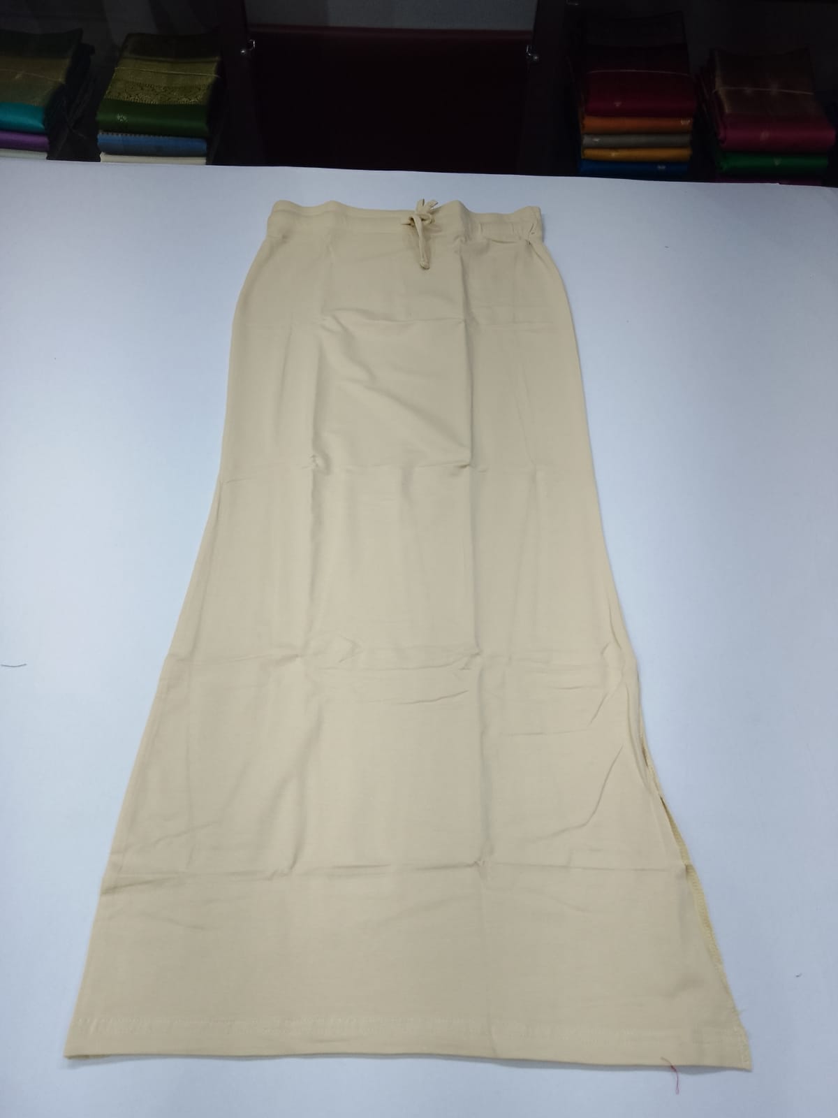 Lycra Saree Shapewear – Ivory Cream  L/XL