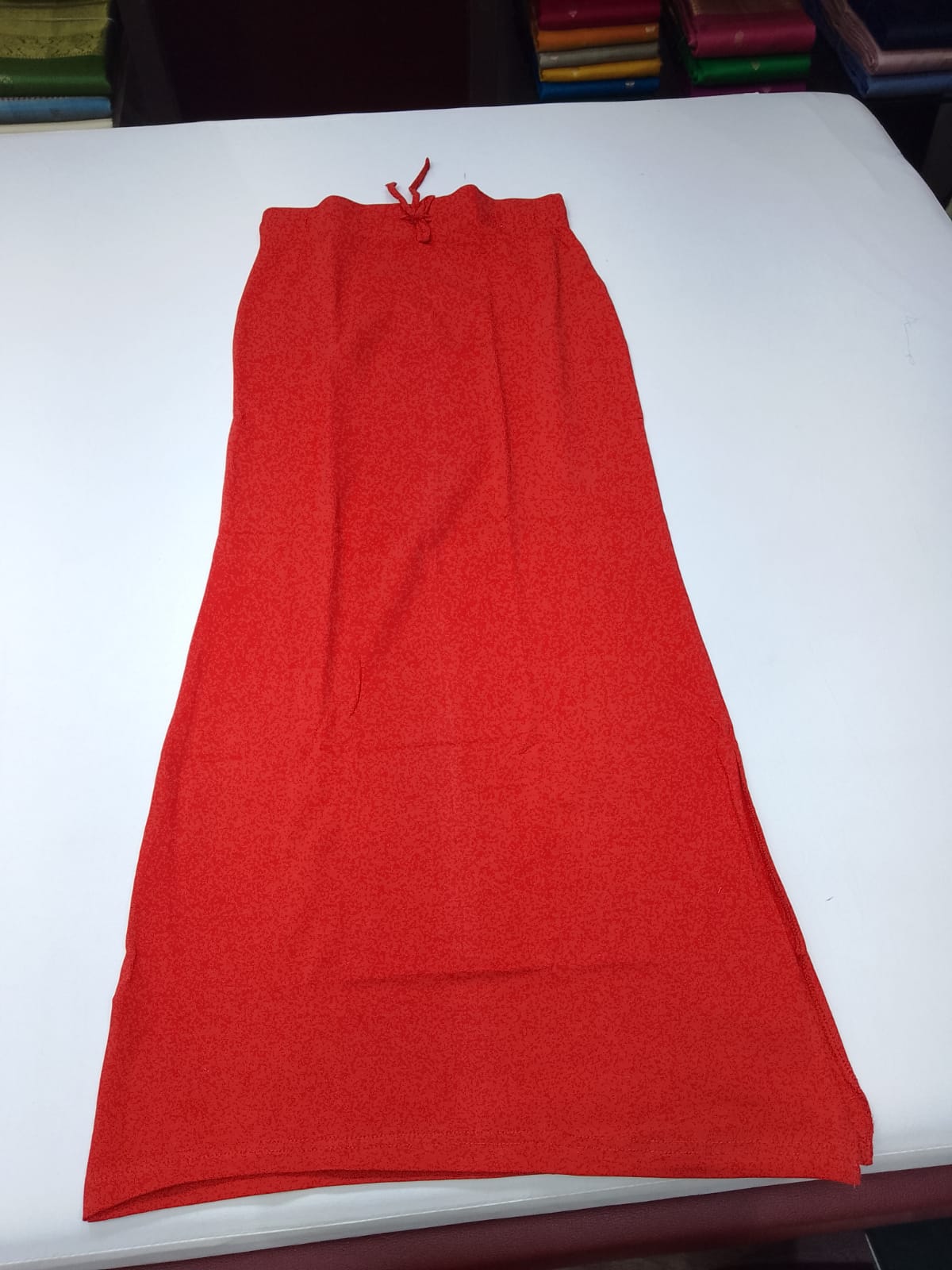 Lycra Saree Shapewear – Red  L/XL