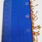 Pure Silk Handloom Soft Silk Saree – Sky Blue with Lavender Silver Zari Pallu