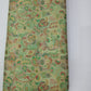 Pista Green Floral Paisley Cotton Silk Saree with Antique Gold Zari