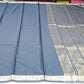 Black Mysore Semi Silk Saree with Antique Gold Floral Zari Border