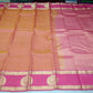 Pure Kanjivaram Handloom Dual-Shade Silk Saree in Copper Rust Orange with Rani Pink Pallu & Antique Gold Zari