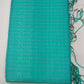 Pure Handloom Soft Silk Saree in Vibrant Turquoise Teal with Silver Zari