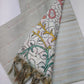 Sage Grey Cotton Silk Unstitched Salwar Suit with Kalamkari Dupatta