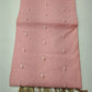 Dusty Rose Pink Cotton Silk Unstitched Salwar Suit with Kalamkari Dupatta