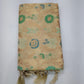 Champagne Beige Cotton Silk Saree with Sea Green & Blue Floral Weaves