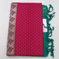 Pure Handloom Soft Silk Saree in Rani Pink with Teal Green Zari Pallu