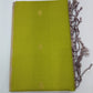 Pure Handloom Soft Silk Lime Green Saree with Silver-Grey Floral Zari Pallu