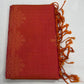 Pure Handloom Soft Silk Saree – Sunset Orange & Magenta Pink Dual Tone