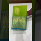 Dual- Tone Lime Green & Teal Blue Kanjivaram Pure Silk Saree